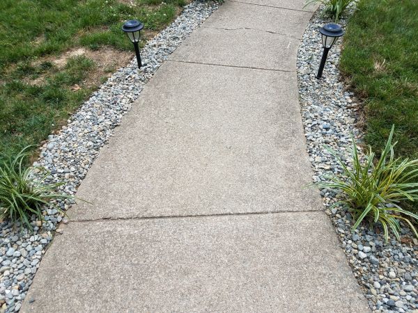 Cost of Cement Path Construction in Peyton