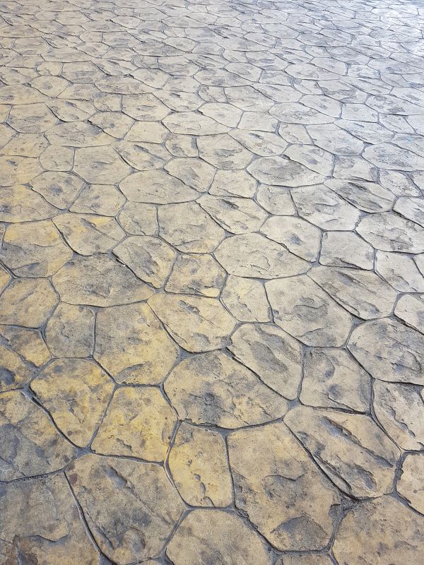 Stamped Concrete Finish